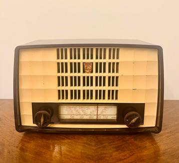 VINTAGE BUIZENRADIO PHILIPS BX135U PARIJS 1954 RADIO RETRO beschikbaar voor biedingen