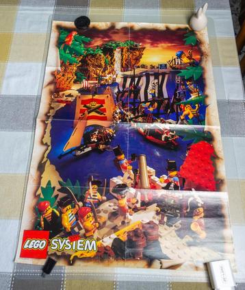 Vintage Lego Pirates poster affiche A2 1993 110783/110883-EU beschikbaar voor biedingen