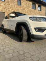 Jeep Compass - weinig km’s - 75064 km!! Top staat, Auto's, Jeep, Voorwielaandrijving, Leder en Stof, Wit, Compass