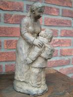 Bronzen beeld : EERSTE SCHOOLDAG, Ophalen