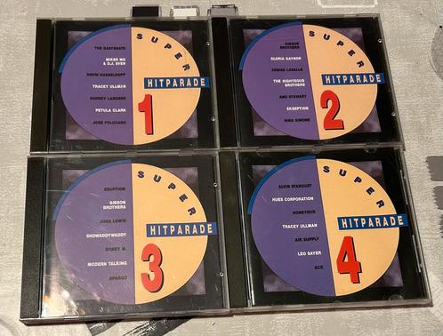 4-delige cd box super hitparade, Cd's en Dvd's, Cd's | Pop, Gebruikt, Boxset, Ophalen of Verzenden