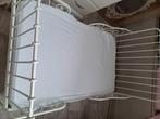 Ikea Minnen meegroeibed, Huis en Inrichting, Ophalen, Eenpersoons, Wit, Metaal