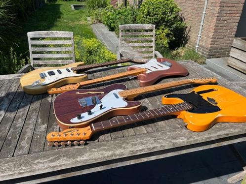 gitaren - verder af te werken (onderdelen Fender, Squier,..., Muziek en Instrumenten, Snaarinstrumenten | Gitaren | Elektrisch