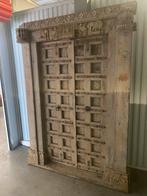 Antieke Indiase Poort – Sfeervol, Massief Hout, Handgesneden, Antiek en Kunst, Ophalen