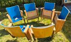 6 oude cinema stoelen, Ophalen, Zo goed als nieuw