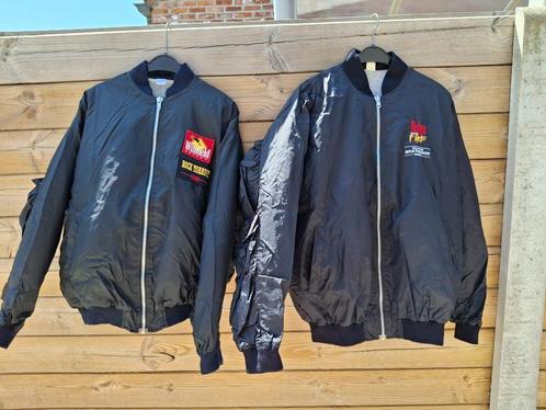 2 bomber jackets vintage - Rock Torhout - Collector's items, Verzamelen, Muziek, Artiesten en Beroemdheden, Gebruikt, Kleding