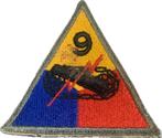 Patch US ww2 9th Armored Division, Collections, Envoi