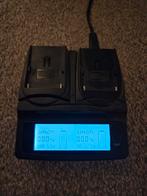 Lader voor NP sony batterie, Ophalen of Verzenden, Zo goed als nieuw