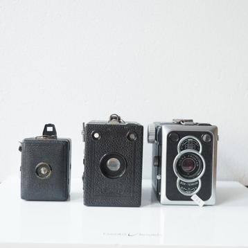 3x oud fototoestel Zeiss Tengo Box camera beschikbaar voor biedingen
