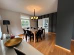 Grande table en teack massif Juntoo, Ophalen, Glas