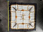 Sjaal - foulard - 100% polyester - 75 op 75cm, Kleding | Dames, Mutsen, Sjaals en Handschoenen, Ophalen of Verzenden, Sjaal