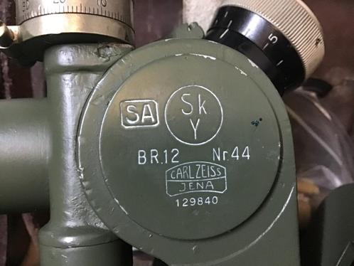 Zeiss kompas-richttoestel artillerie geschut kanon kijker, Verzamelen, Militaria | Tweede Wereldoorlog, Landmacht, Verzenden