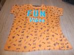 A - Tshirt TQF orange " Fun Vibes " taille 164 avec motifs, Kinderen en Baby's, Kinderkleding | Maat 164, TQF, Overige typen, Ophalen of Verzenden
