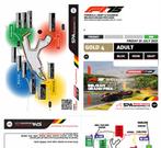 2x 2 tickets GOLD 4 F1 GP Spa-Francorchamps VRIJDAG/ZATERDAG, Twee personen, Juli