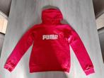 Donker roze hoedie Puma 152, Kinderen en Baby's, Kinderkleding | Maat 152, Meisje, Trui of Vest, Puma, Ophalen of Verzenden