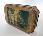 Zeldzame vondst blikken vintage doos met Leopold III, Verzamelen, Ophalen, Gebruikt, Overige, Overige merken