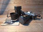 canon AE-1 camera met 50mm 1.8 en 35-105 3.5 lenzen, Enlèvement ou Envoi, Utilisé, Reflex miroir, Canon