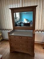 Grenen commode., Ophalen