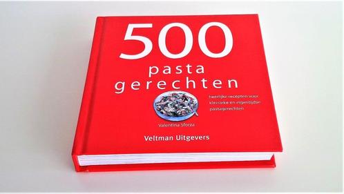 500 Pasta gerechten (luxe uitgave, nieuw), Boeken, Kookboeken, Nieuw, Voorgerechten en Soepen, Hoofdgerechten, Tapas, Hapjes en Dim Sum