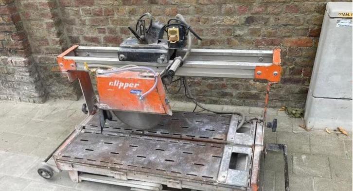 steen/beton/tegel zaag norton clipper cst 85, Doe-het-zelf en Bouw, Gereedschap | Zaagmachines, Gebruikt, Ophalen