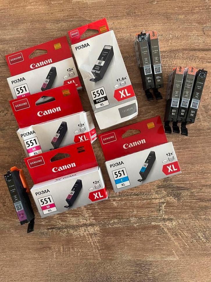 Originele Inktcartridges voor Canon printer te koop., Computers en Software, Printerbenodigdheden, Nieuw, Cartridge, Ophalen
