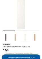 Forsand : deur : glazend wit, Doe-het-zelf en Bouw, Ophalen, Zo goed als nieuw