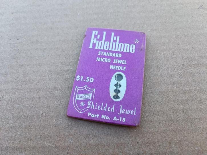 Naald / Fidelitone / A-15 (USA) jukebox OLD STOCK !!, Verzamelen, Automaten | Jukeboxen, Verzenden