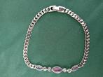 Sterling zilveren armband met 3 natuurlijk Australische Opaa, Met edelsteen, Nieuw, Ophalen of Verzenden, Zilver