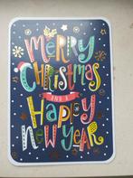 Zelfgemaakte kerstkaart met omslag, Hobby en Vrije tijd, Kaarten | Zelfgemaakt, Ophalen of Verzenden, Nieuw, Kerst