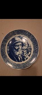 Vintage Boch La Louviere Delfts Belgium ceramic plate, Antiek en Kunst, Ophalen