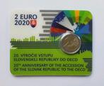 Slowakije 2 euro 2020 BU - 20 jaar Toetreding tot de OECD, Ophalen of Verzenden, Slowakije, 2 euro