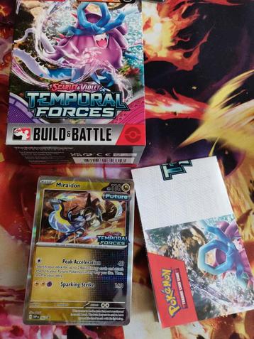 Temporal forces Miraidon pre release deck sealed