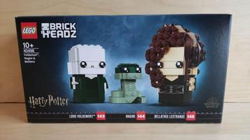 lego brickheadz 40496 voldemort, nagini & bellatrix beschikbaar voor biedingen