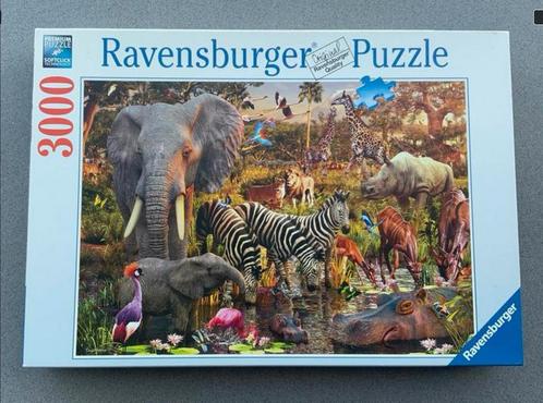 Ravensburger legpuzzel 3000 stuks: Afrikaanse dierenwereld., Hobby en Vrije tijd, Denksport en Puzzels, Legpuzzel, Ophalen