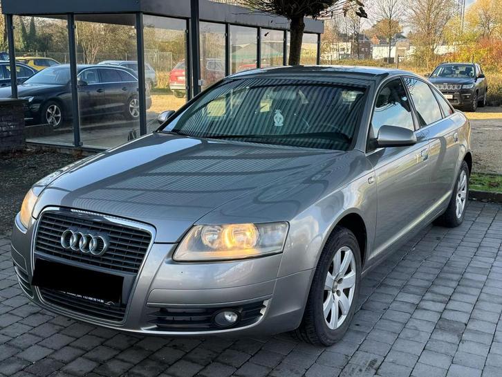 Audi A6 2.7TDI, Auto's, Audi, Particulier, A6, Elektrische ramen, Diesel, Euro 4, Berline, 5 deurs, Handgeschakeld, Zilver of Grijs