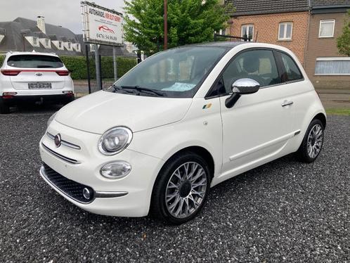 Fiat 500 1.2i 37000km AIRCO CC NAVI LEDER PANODAK Garantie !, Auto's, Fiat, Bedrijf, Te koop, ABS, Airbags, Airconditioning, Bluetooth