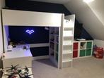 Ikea stuva/ smastad hoogslaper + bureau + kleerkast, Kinderen en Baby's, Kinderkamer | Stapelbedden en Hoogslapers, Ophalen, Gebruikt