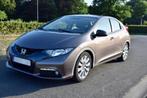 Honda civic IX 1.4 sport (2014), Auto's, Voorwielaandrijving, Euro 5, Bruin, Handgeschakeld