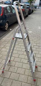 Trapladder met 4 stappen, Doe-het-zelf en Bouw, Ladders en Trappen, Ladder