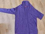 Laura di Sarpi maat xl paars vestje lange mouw, Ophalen of Verzenden, Zo goed als nieuw, Maat 46/48 (XL) of groter, Paars