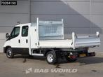 Iveco Daily 35C14 Kipper met Kist Dubbel Cabine Dubbellucht, Auto's, Bestelwagens en Lichte vracht, Stof, Gebruikt, Euro 6, Iveco