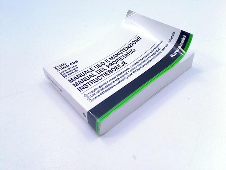 INSTRUKTIEBOEK Kawasaki Z 1000 2017-2018 (Z1000 ZR1000H-J), Motoren, Onderdelen | Kawasaki, Gebruikt