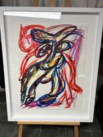 Mooi schilderij - gesigneerd, Antiek en Kunst, Kunst | Schilderijen | Abstract, Ophalen