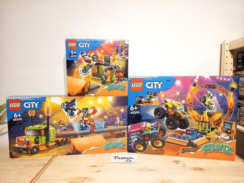 Lego Stuntz sets - 60293 - 60294 - 60295 - Nieuw & Sealed, Enfants & Bébés, Jouets | Duplo & Lego, Neuf, Lego, Ensemble complet