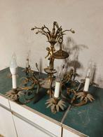 Koperen luster, Huis en Inrichting, Lampen | Kroonluchters, Ophalen