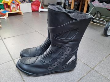 Daytona motorlaarzen (maat 41), Motoren, Ophalen, Tweedehands, Laarzen, Daytona
