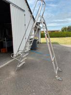 Lader, Doe-het-zelf en Bouw, Ladders en Trappen, Ophalen, Gebruikt, Ladder, Opvouwbaar of Inschuifbaar