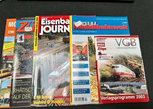 Lot de magazines modélisme ferroviaire - trains (NL et DE), Hobby & Loisirs créatifs, Trains miniatures | HO