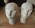 Lot de 2 superbes têtes faites à la main, Enlèvement ou Envoi, Utilisé, Humain