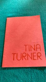 Brochure signée Tina Turner 1978, Comme neuf, Enlèvement ou Envoi